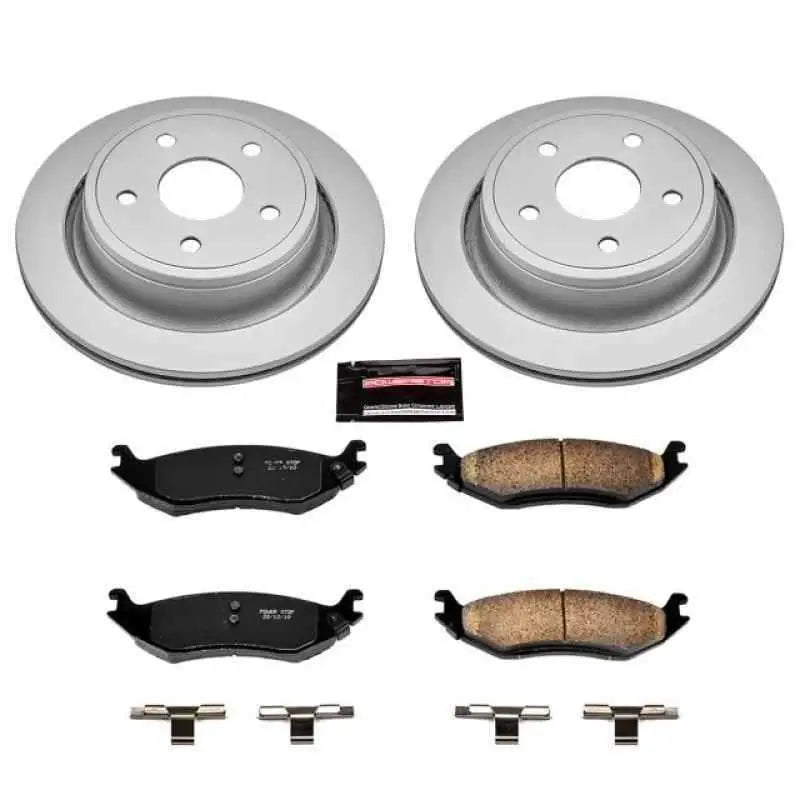 Power Stop 07-09 Chrysler Aspen Rear Z17 Evolution Geomet Coated Brake Kit crk2172