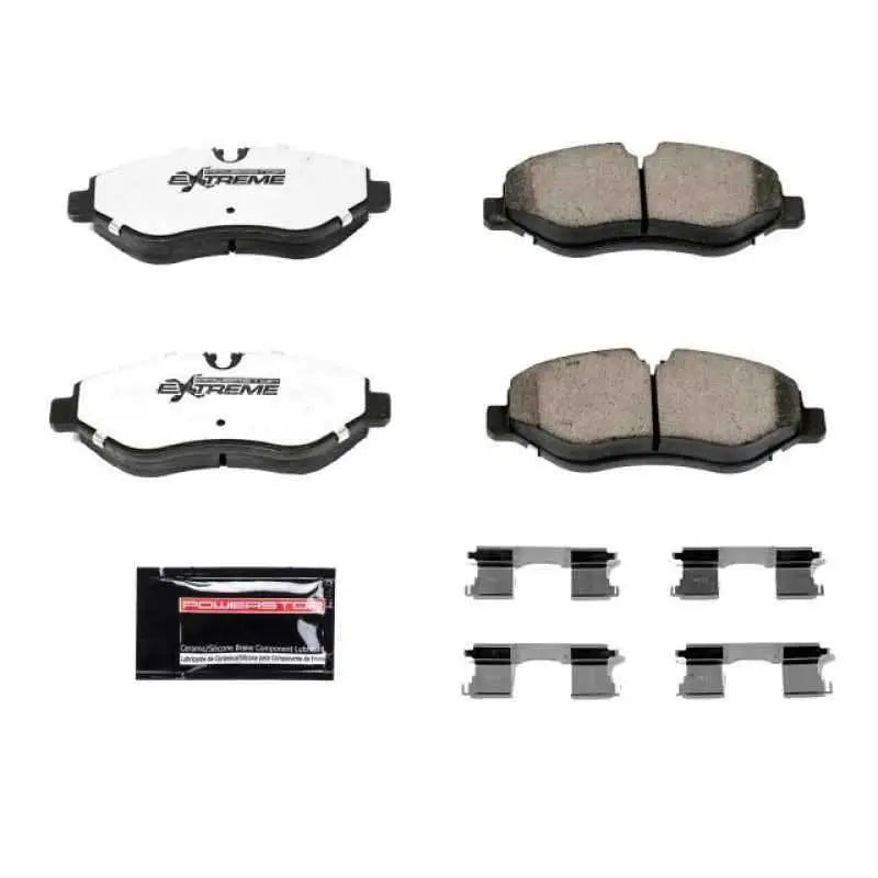 Power Stop 07-09 Dodge Sprinter 2500 Front Z36 Truck & Tow Brake Pads w/Hardware z36-1316