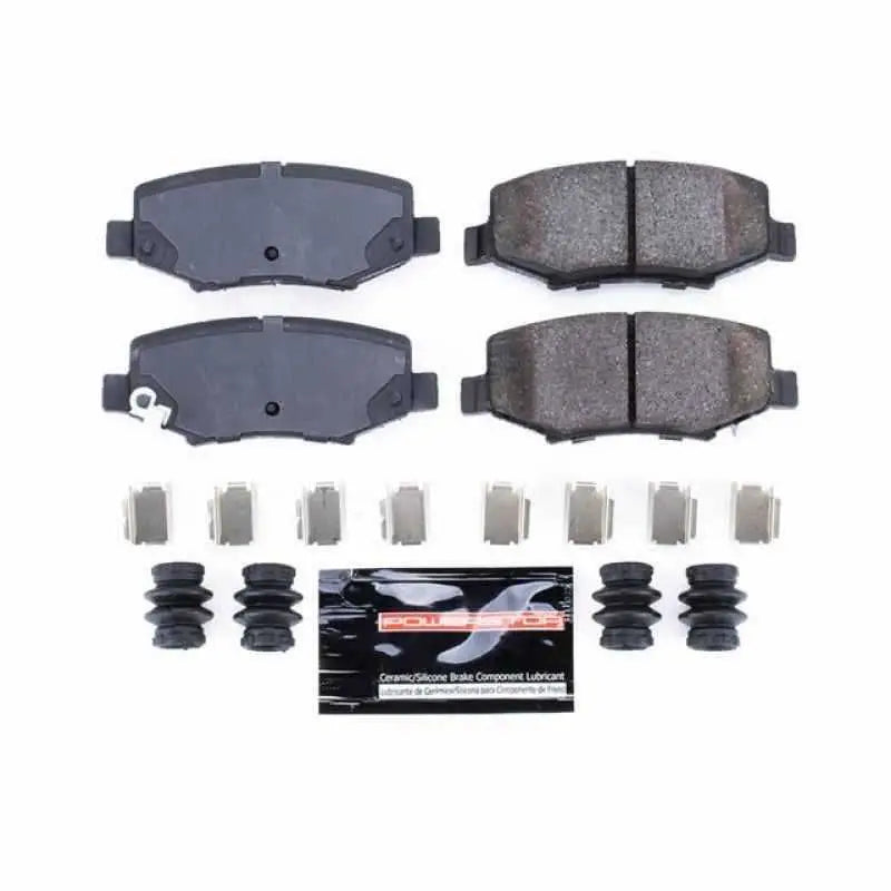 Power Stop 07-11 Dodge Nitro Rear Z23 Evolution Sport Brake Pads w/Hardware z23-1274