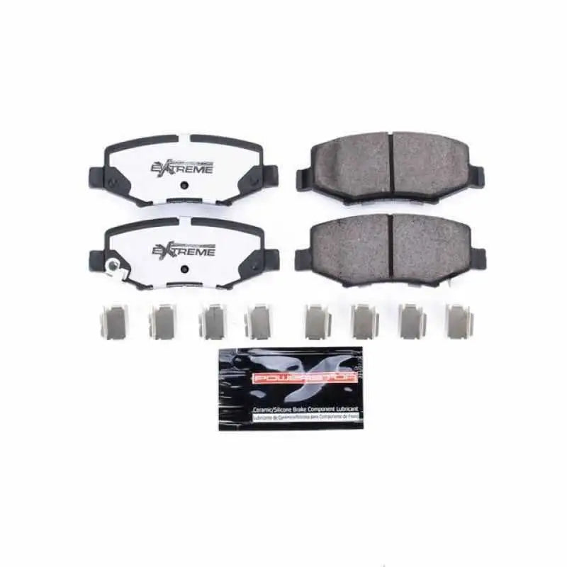 Power Stop 07-11 Dodge Nitro Rear Z36 Truck & Tow Brake Pads w/Hardware z36-1274