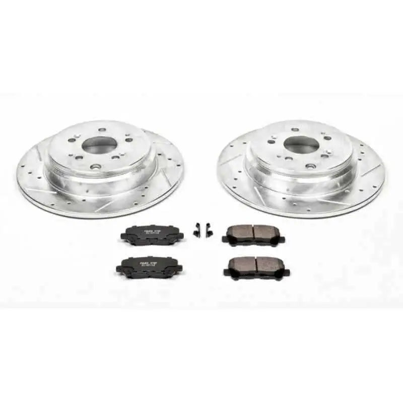 Power Stop 07-13 Acura MDX Rear Z23 Evolution Sport Brake Kit k4685