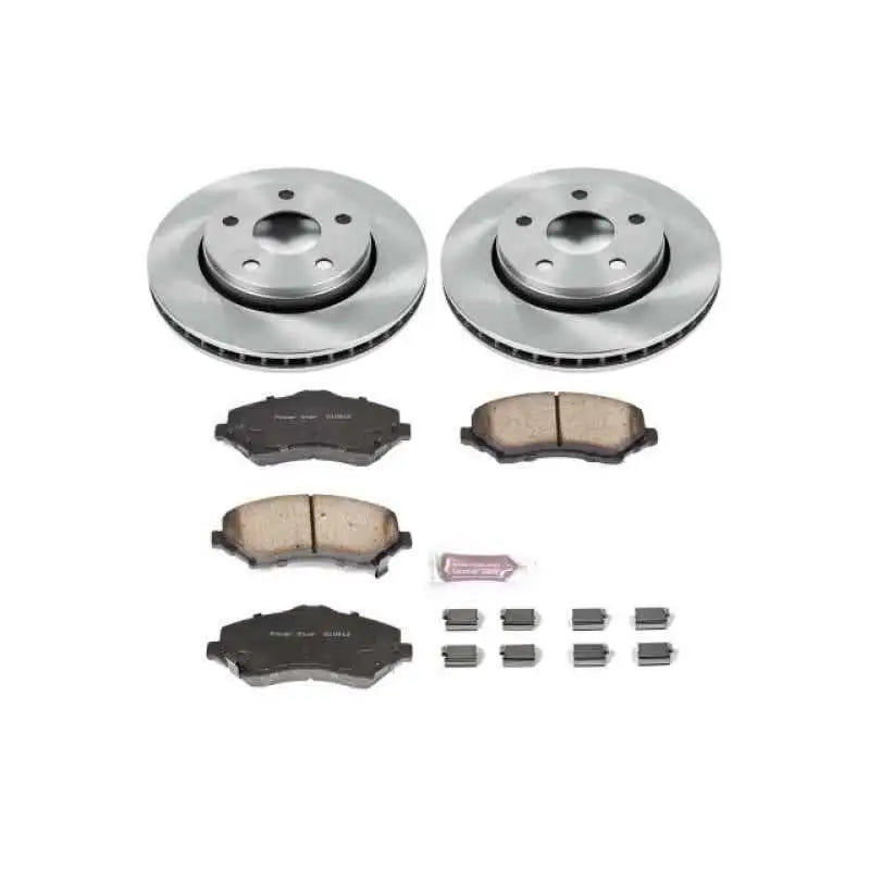 Power Stop 07-17 Jeep Wrangler Front Autospecialty Brake Kit koe3097