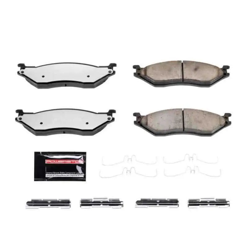Power Stop 08-09 Ford F53 Front or Rear Z36 Truck & Tow Brake Pads w/Hardware z36-1066