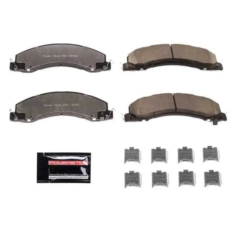Power Stop 08-10 Dodge Ram 4500 Front or Rear Z36 Truck & Tow Brake Pads w/Hardware z36-1335