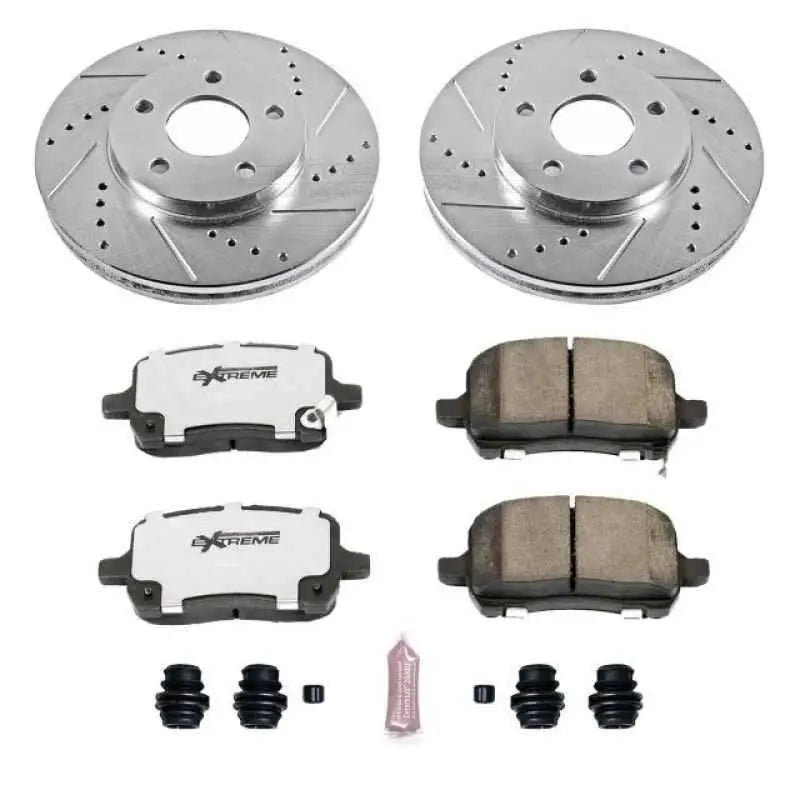 Power Stop 08-11 Chevrolet HHR Front Z26 Street Warrior Brake Kit K1448-26