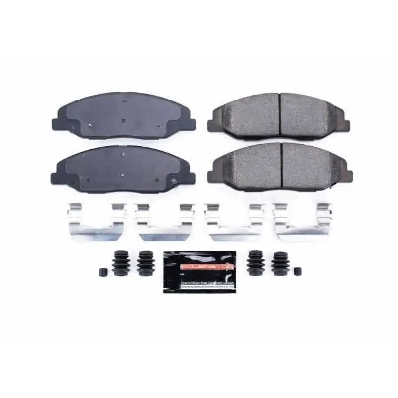 Power Stop 08-14 Cadillac CTS Front Z23 Evolution Sport Brake Pads w/Hardware z23-1332