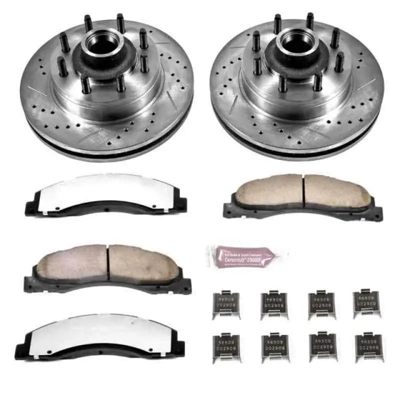 Power Stop 08-14 Ford E-150 Front Z36 Truck & Tow Brake Kit k4716-36