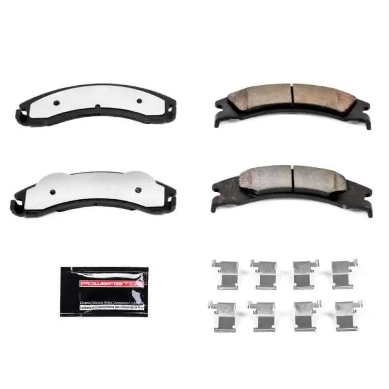 Power Stop 08-14 Ford E-150 Rear Z36 Truck & Tow Brake Pads w/Hardware z36-1329