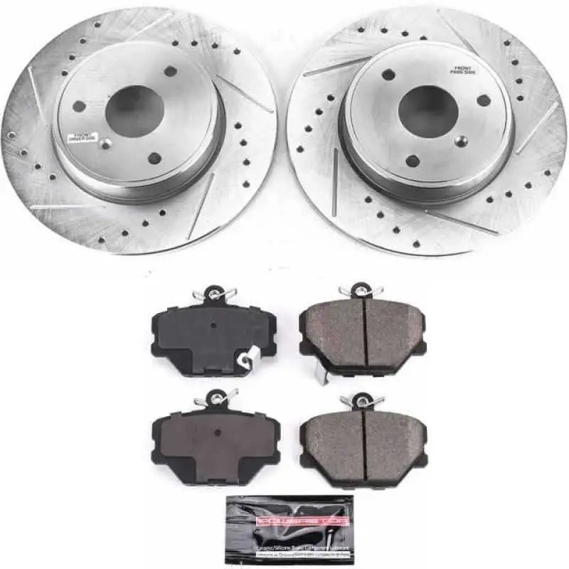 Power Stop 08-16 Smart Fortwo Front Z23 Evolution Sport Brake Kit k5695