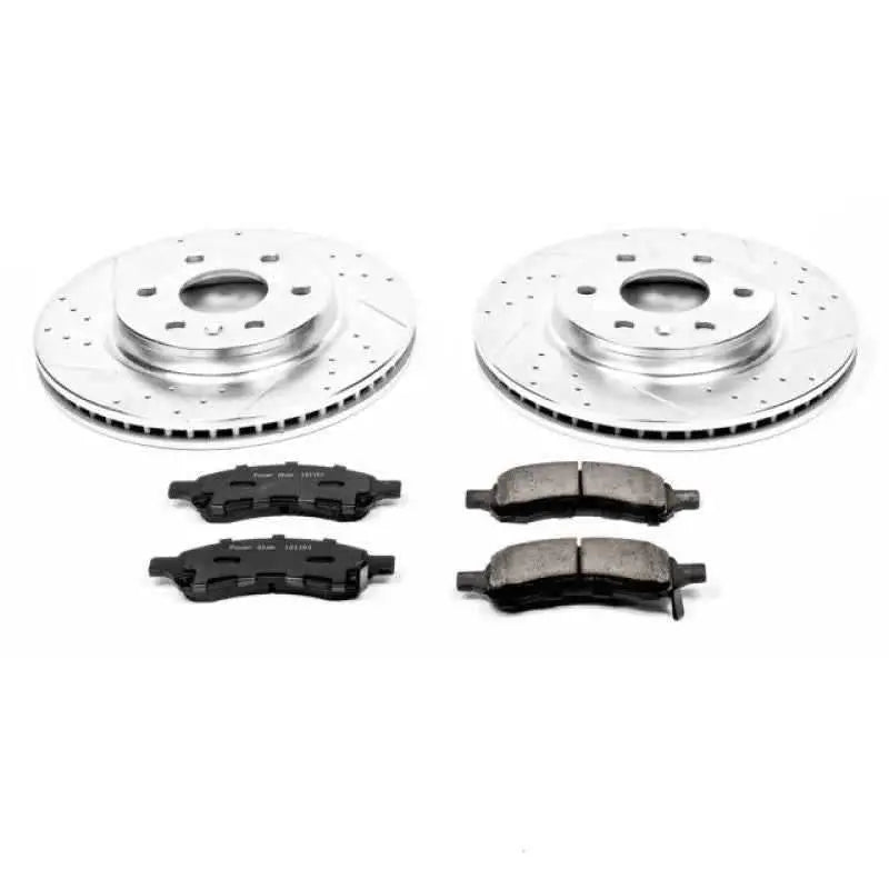 Power Stop 08-17 Buick Enclave Front Z23 Evolution Sport Brake Kit k4657
