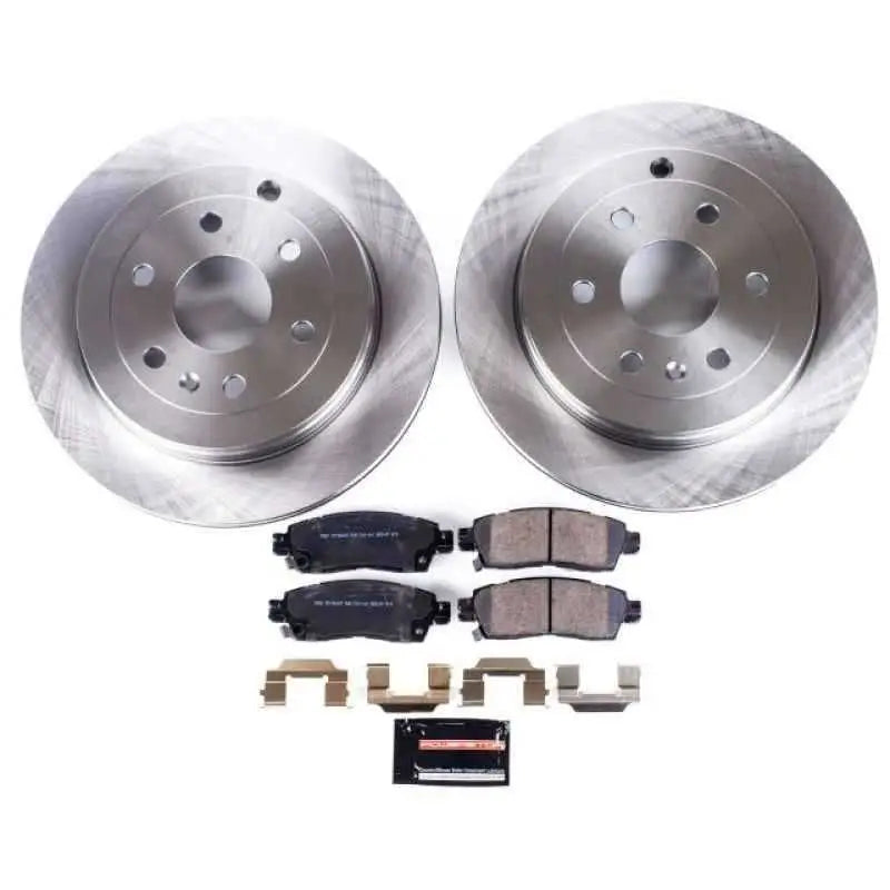 Power Stop 08-17 Buick Enclave Rear Autospecialty Brake Kit koe5262
