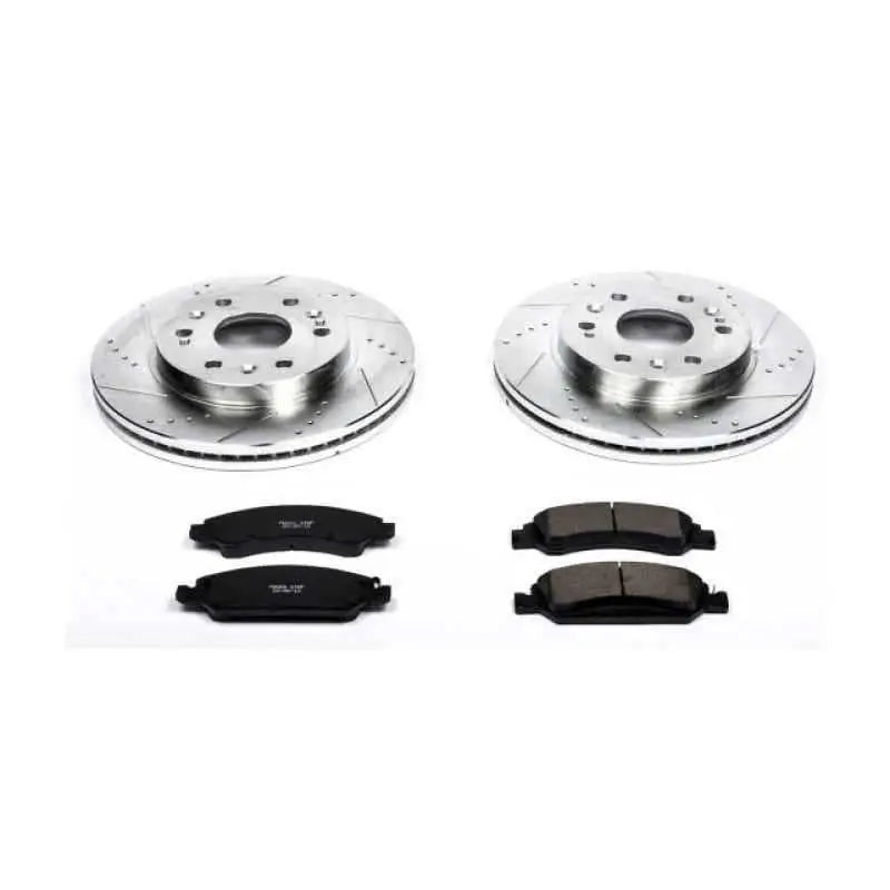 Power Stop 08-19 Cadillac Escalade Front Z23 Evolution Sport Brake Kit k2069