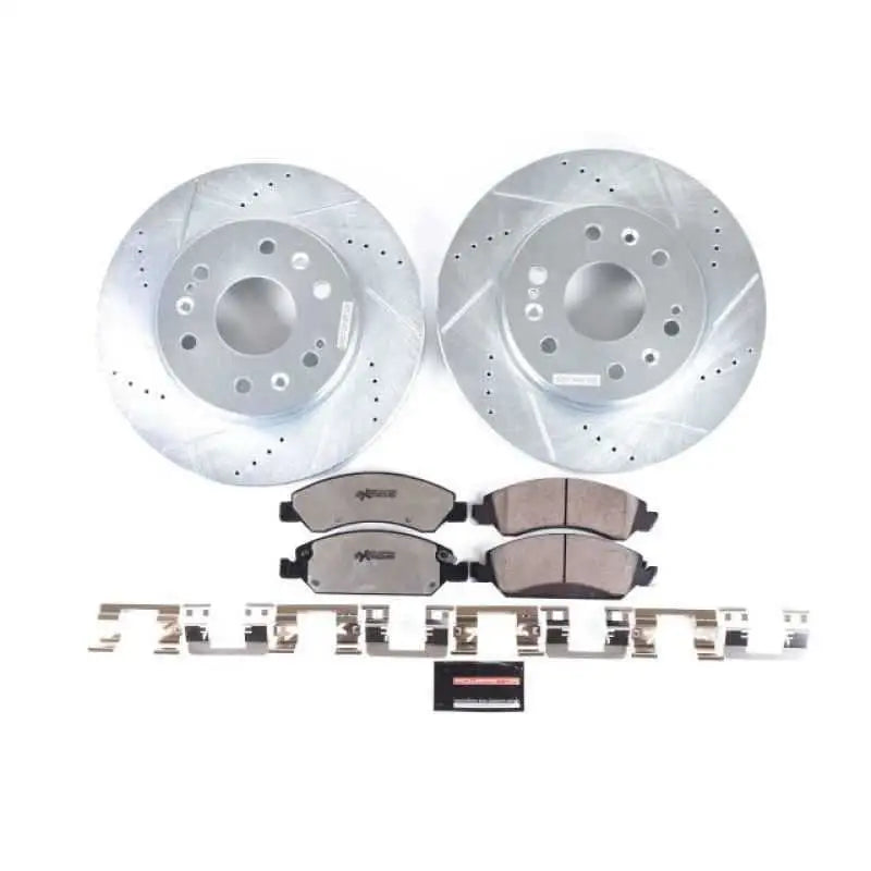 Power Stop 08-19 Cadillac Escalade Front Z36 Truck & Tow Brake Kit k2069-36