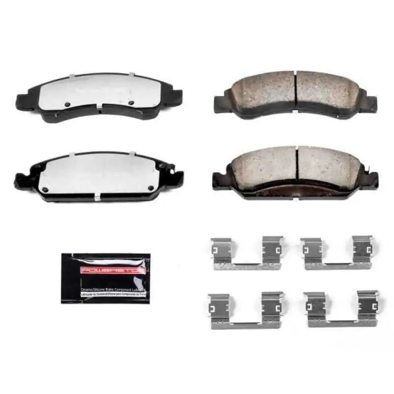 Power Stop 08-19 Cadillac Escalade Front Z36 Truck & Tow Brake Pads w/Hardware z36-1363