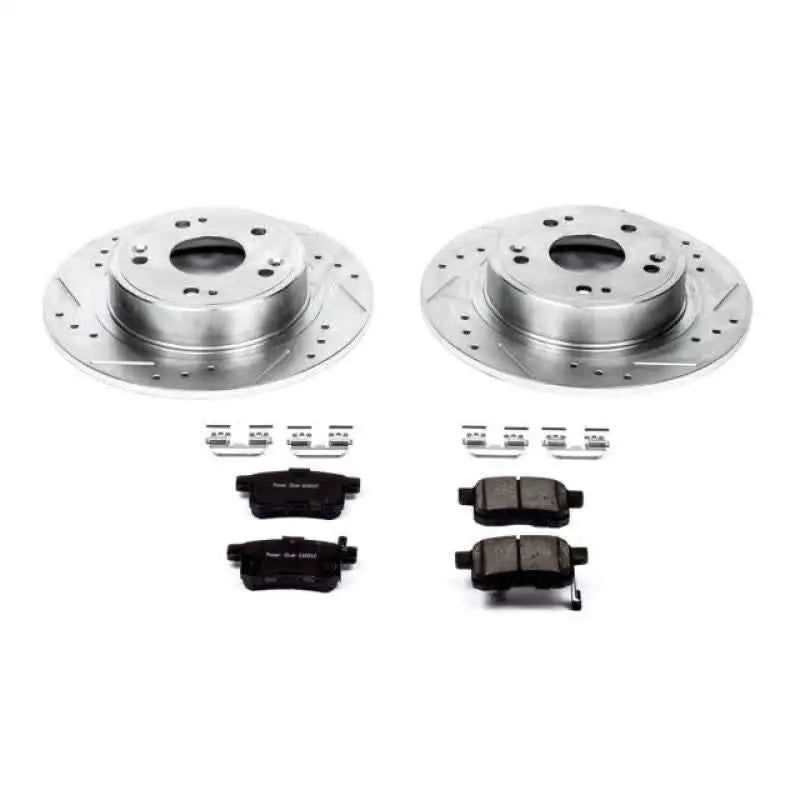 Power Stop 09-10 Acura TSX Rear Z23 Evolution Sport Brake Kit k3127
