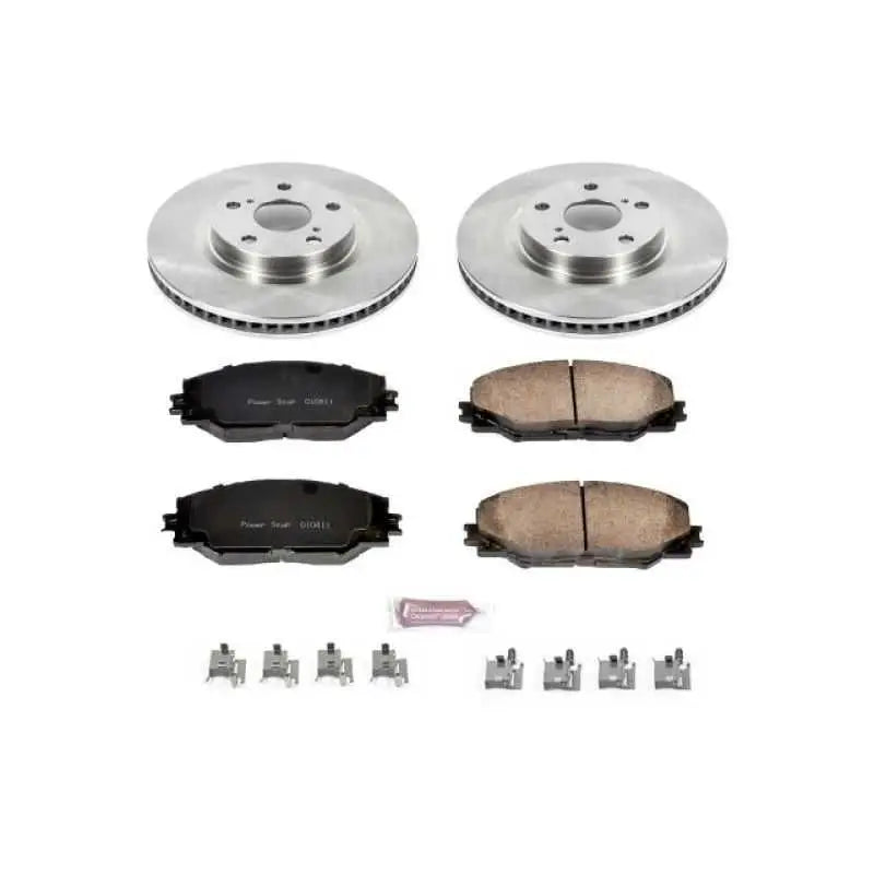 Power Stop 09-10 Pontiac Vibe Front Autospecialty Brake Kit koe3054