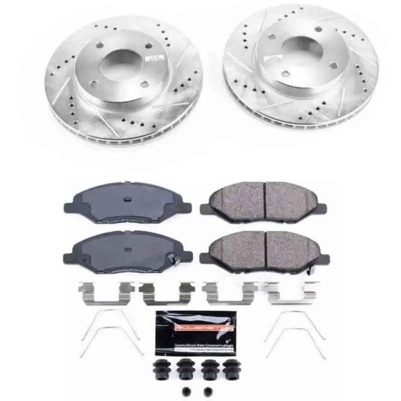 Power Stop 09-11 Nissan Versa Front Z23 Evolution Sport Brake Kit k5862
