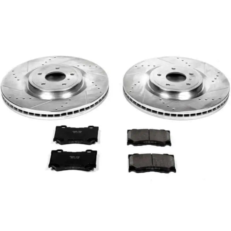 Power Stop 09-13 Infiniti FX50 Front Z23 Evolution Sport Brake Kit k2915