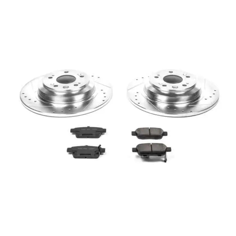 Power Stop 09-14 Acura TL Rear Z23 Evolution Sport Brake Kit k5854