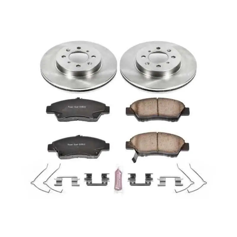 Power Stop 09-14 Honda Fit Front Autospecialty Brake Kit koe5382