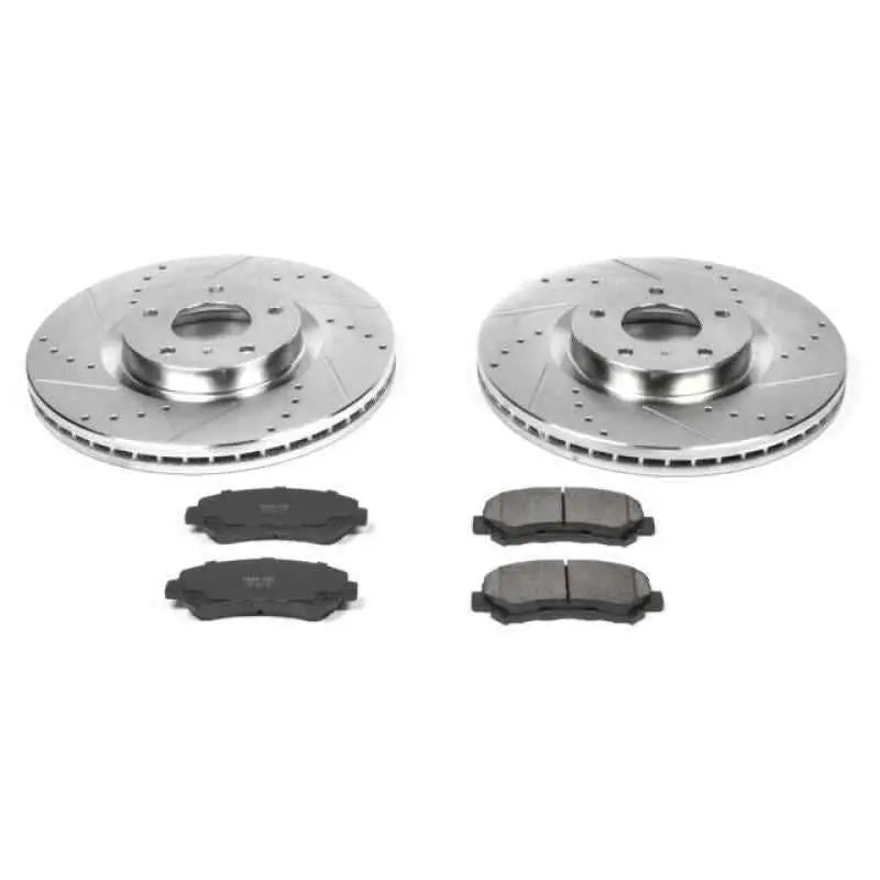 Power Stop 09-14 Nissan Maxima Front Z23 Evolution Sport Brake Kit K3076