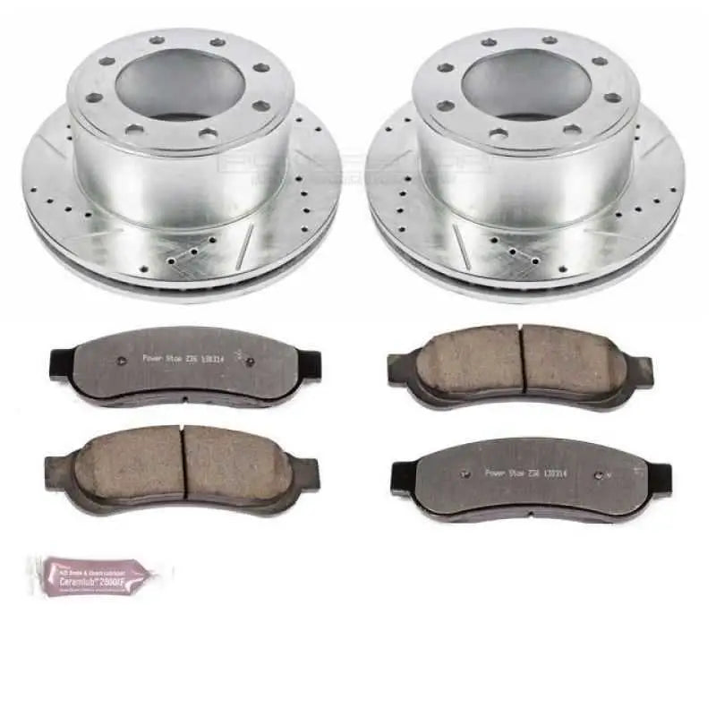 Power Stop 10-12 Ford F-250 Super Duty Rear Z36 Truck & Tow Brake Kit k5578-36