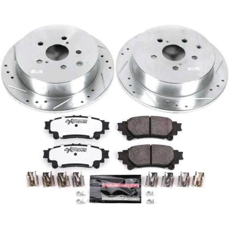 Power Stop 10-15 Lexus RX350 Rear Z36 Truck & Tow Brake Kit k5864-36