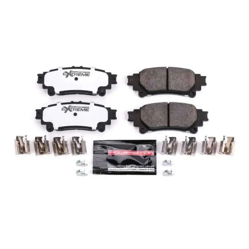 Power Stop 10-15 Lexus RX350 Rear Z36 Truck & Tow Brake Pads w/Hardware z36-1391