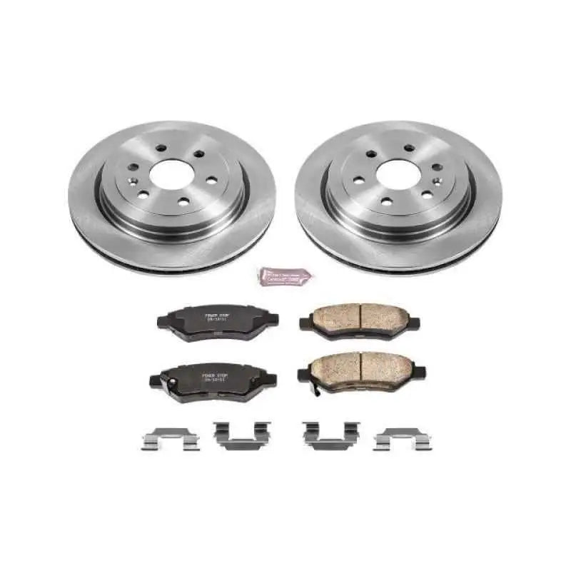 Power Stop 10-16 Cadillac SRX Rear Autospecialty Brake Kit koe5543
