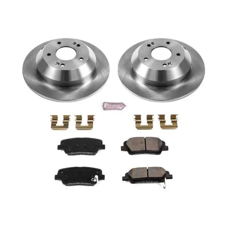 Power Stop 10-18 Hyundai Santa Fe Rear Autospecialty Brake Kit koe7507