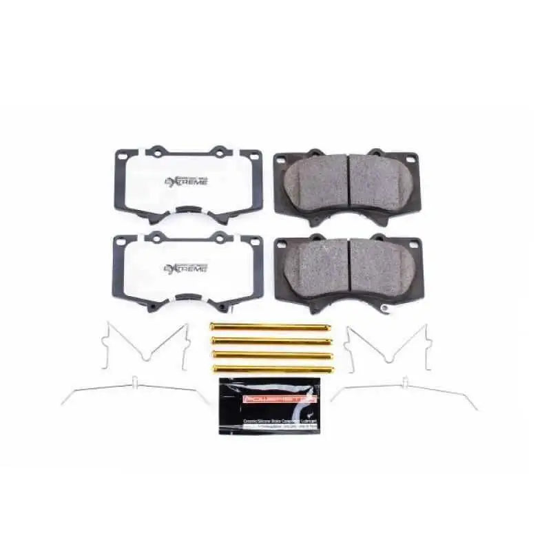 Power Stop 10-19 Toyota 4Runner Front Z36 Truck & Tow Brake Pads w/Hardware z36-976b