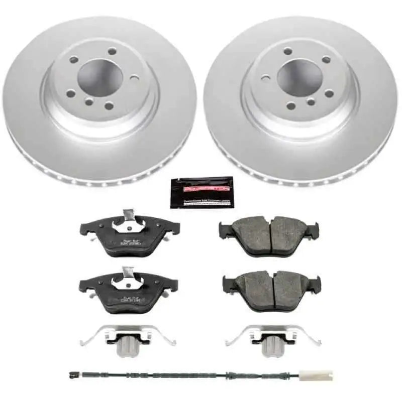 Power Stop 11-13 BMW 335i xDrive Front Z23 Evolution Sport Coated Brake Kit CRK6058