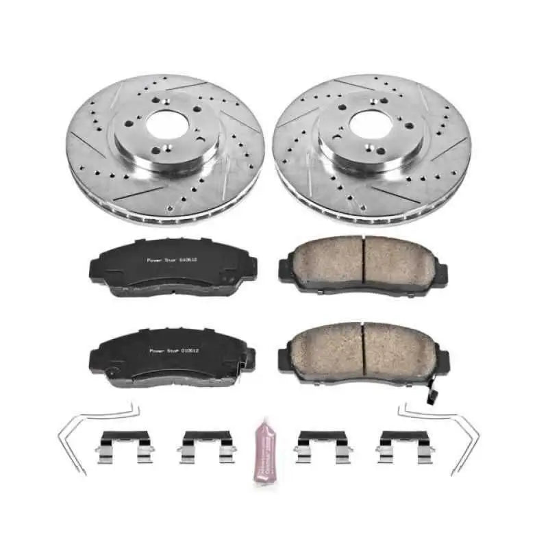 Power Stop 11-14 Acura TSX Front Z23 Evolution Sport Brake Kit k5392