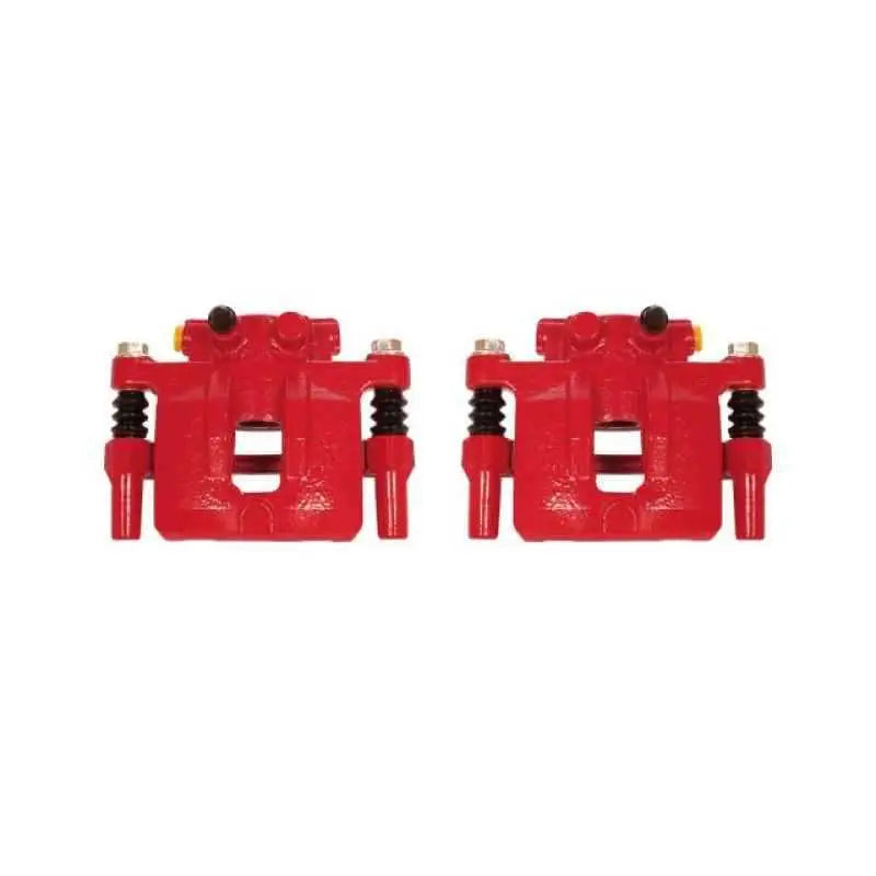 Power Stop 11-14 Chrysler 200 Rear Red Calipers w/Brackets - Pair S5038