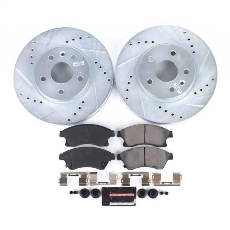 Power Stop 11-15 Chevrolet Cruze Front Z23 Evolution Sport Brake Kit k5550