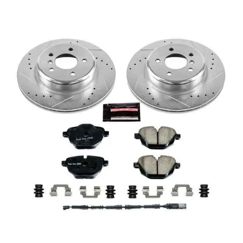 Power Stop 11-16 BMW 528i Rear Z23 Evolution Sport Brake Kit k6034
