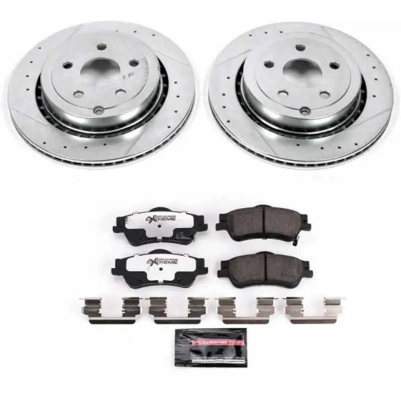 Power Stop 11-17 Chevrolet Caprice Rear Z26 Street Warrior Brake Kit k5528-26