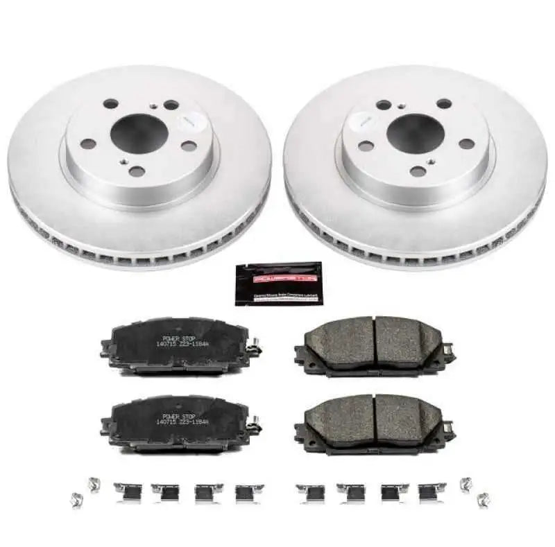 Power Stop 11-17 Lexus CT200h Front Z17 Evolution Geomet Coated Brake Kit crk5870