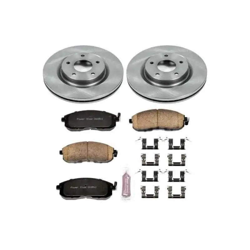 Power Stop 11-17 Nissan Juke Front Autospecialty Brake Kit koe6094