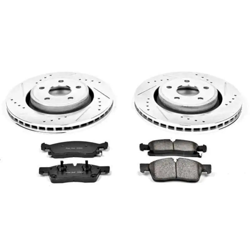 Power Stop 11-19 Dodge Durango Front Z23 Evolution Sport Brake Kit k5954