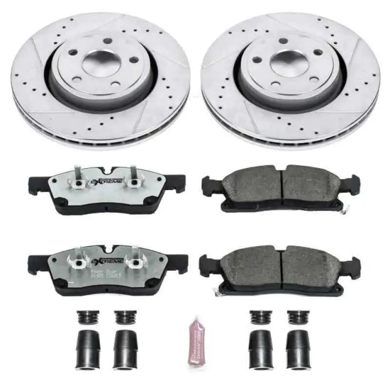 Power Stop 11-19 Dodge Durango Front Z26 Street Warrior Brake Kit K5954-26