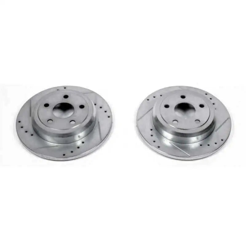 Power Stop 11-19 Dodge Durango Rear Evolution Drilled & Slotted Rotors - Pair ar83075xpr