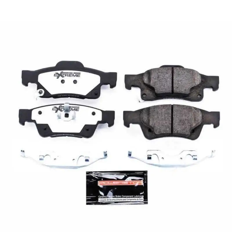 Power Stop 11-19 Dodge Durango Rear Z36 Truck & Tow Brake Pads w/Hardware z36-1498