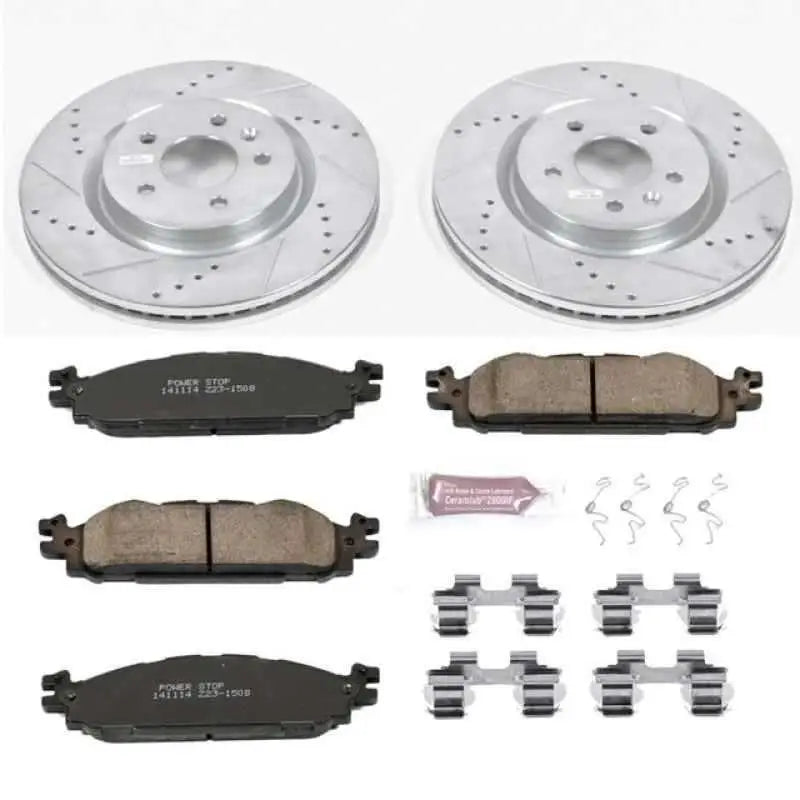 Power Stop 11-19 Ford Explorer Front Z23 Evolution Sport Brake Kit k5583