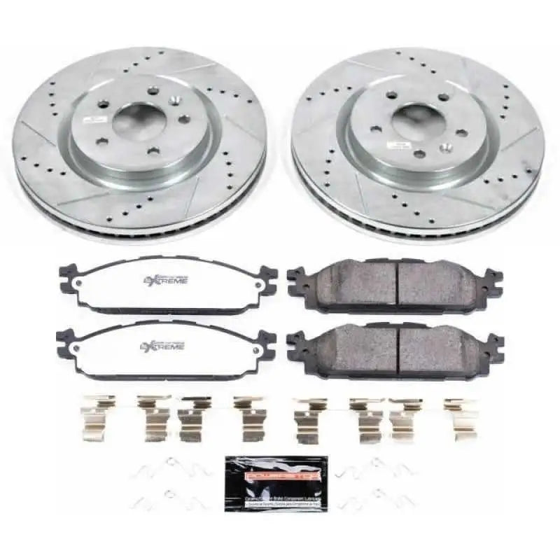 Power Stop 11-19 Ford Explorer Front Z36 Truck & Tow Brake Kit K5583-36