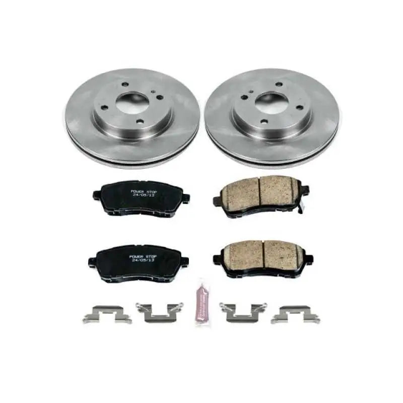 Power Stop 11-19 Ford Fiesta Front Autospecialty Brake Kit koe5969