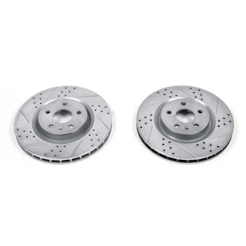 Power Stop 12-13 Buick Regal Front Evolution Drilled & Slotted Rotors - Pair AR8680XPR
