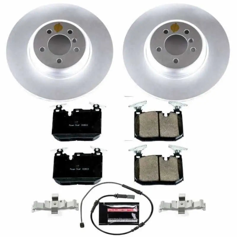 Power Stop 12-15 BMW 335i Front Z23 Evolution Sport Coated Brake Kit CRK7013