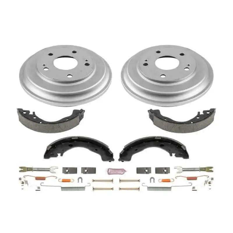 Power Stop 12-15 Honda Civic Coupe Rear Autospecialty Drum Kit koe15398dk