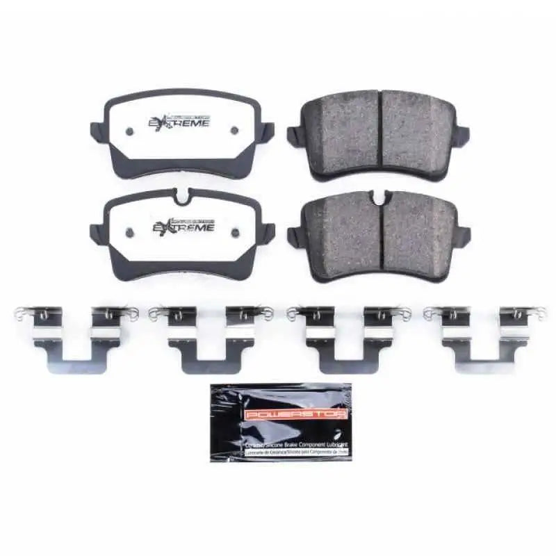 Power Stop 12-18 Audi A6 Rear Z26 Extreme Street Brake Pads w/Hardware z26-1547